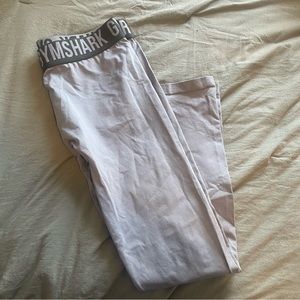 purple gymshark leggings
